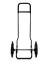 Хозяйственная сумка-тележка Garmol 123G3x3 CP Cuadro Poliester на шасси G3x3 123G3x3 CP C-681 C-681 Чёрный в клетку - фото №5