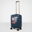 Чехол на маленький чемодан Eberhart EBH971-S Suitcase Cover S EBH971-S Black - фото №1