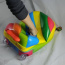 Детский чемодан Bouncie Радуга 1 Cappe Upright 44 см LG-16RB-RB01 Rainbo  Rainbow - фото №8