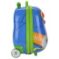 Детский чемодан Bouncie LG-14RT-B01 Cappe Upright 37 см Robot LG-14RT-B01 Blue Robot - фото №5