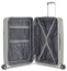 Чемодан на колёсах Roncato 419752 AirGlam Medium Trolley 68 см Expandable 419752-32 32 Pearl Grey - фото №2