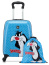 Детский набор чемодан и мешок Roncato 441001 Looney Tunes Kids Baby Trolley 46 см 441001-18 18 Sylvester - фото №1