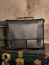 Кожаный мягкий портфель Diamond 3193-01 с отделением для ноутбука 14″ Expandable 3193-01 Black - фото №4