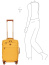 Чемодан Bric's с колесами Hinomoto BXL58117 X-Collection X-Bag 21″ Carry-On Spinner 55 см BXL58117.227 227 Honey - фото №5