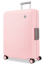 Чемодан на защелках с колесами Hinomoto Echolac PW004-28 Fusion Frame Suitcase L 76 см 1123TW004710280 Pink - фото №1
