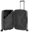 Чемодан на колёсах Robinzon RP3592-X Elba Deluxe Spinner M 65 см Exp RP3592-X-55 55 Galaxy Grey - фото №2