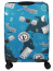 Чехол на средний чемодан Eberhart EBH472-M Journey Blue Suitcase Cover M