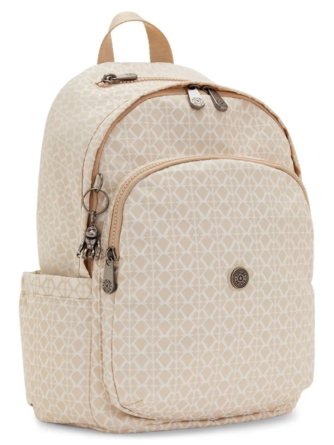 Женский рюкзак Kipling KI6371R63 Delia Medium Backpack Signature Beige