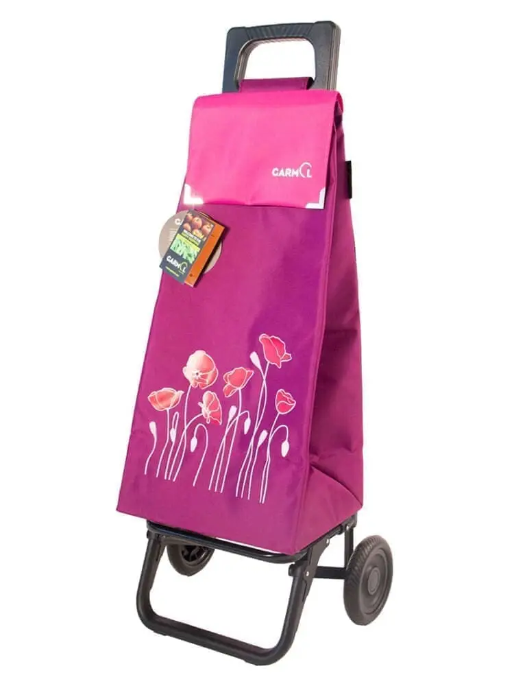Хозяйственная сумка-тележка Garmol 212BS FW Flower Power на шасси Basic