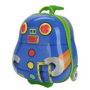 Детский чемодан Bouncie LG-14RT-B01 Cappe Upright 37 см Robot
