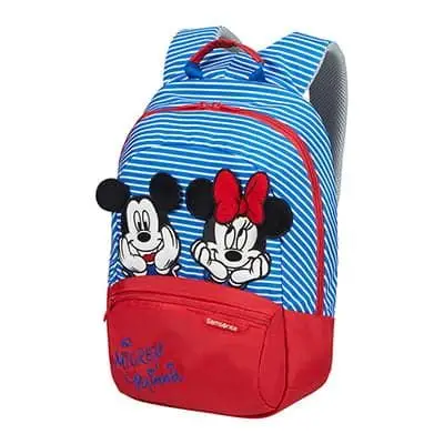 Детский рюкзак Samsonite 40C*025 Disney Ultimate 2.0 Backpack S+ Minnie/Mickey Stripes