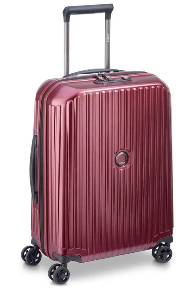 Чемодан Delsey 2173803 Securitime Zip 4 Double Wheels Cabin Trolley Case Slim 55 см