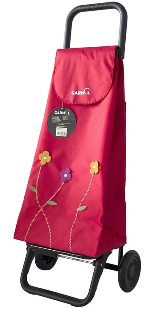 Хозяйственная сумка-тележка Garmol 218G2 FB Flor Bordada на шасси G2