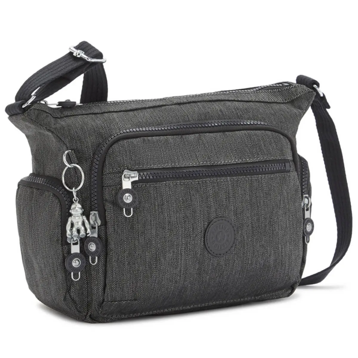 Женская сумка через плечо Kipling KI289978S Gabbie S Crossbody Bag Black Peppery
