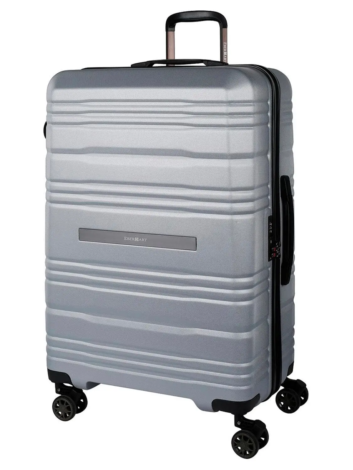 Чемодан с портпледом и амортизаторами Eberhart 01B*428 Bounce Spinner L 79 см