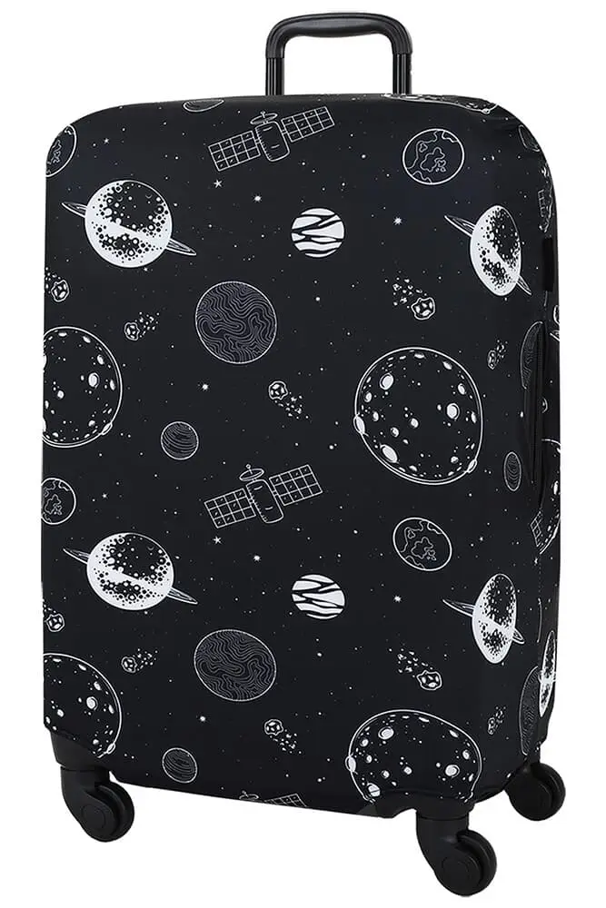 Чехол на большой чемодан Eberhart EBH696-L Planet Sketch Suitcase Cover L/XL