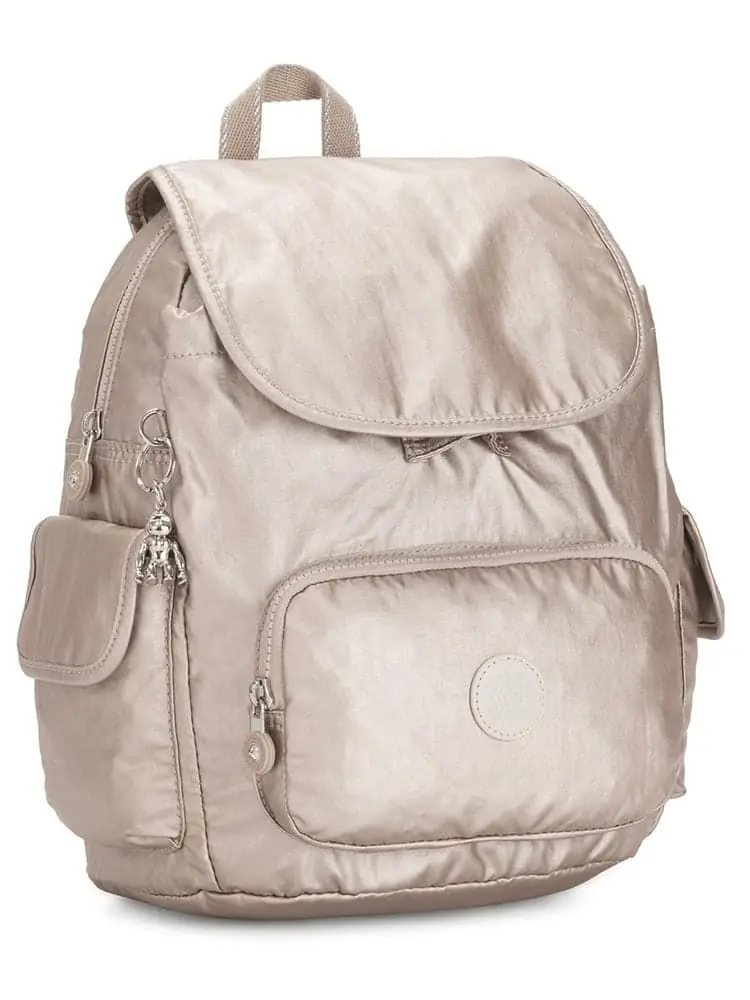 Женский рюкзак Kipling K1564148I City Pack S Small Backpack Metallic Glow