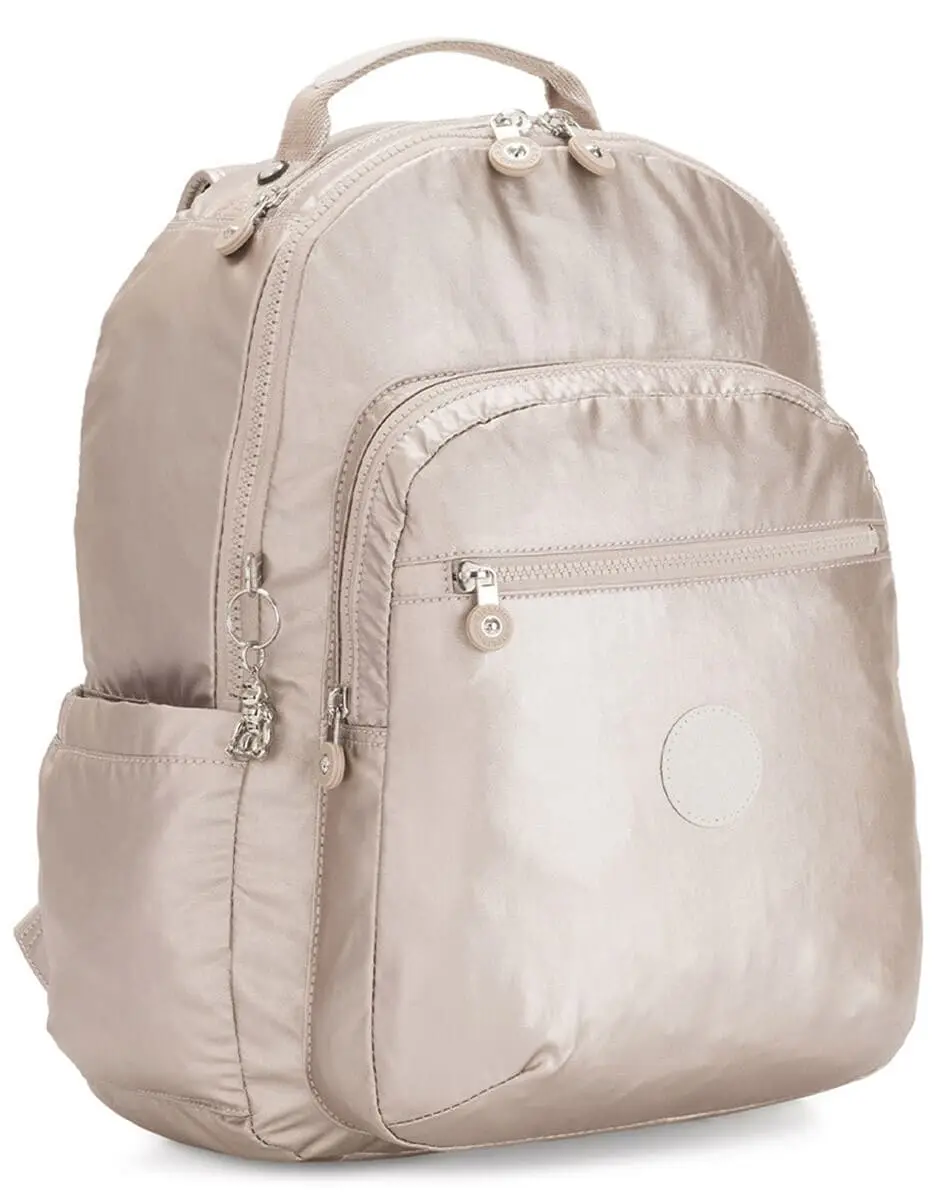 Рюкзак для ноутбука Kipling KI403448I Seoul Large Backpack 15″ Metallic Glow