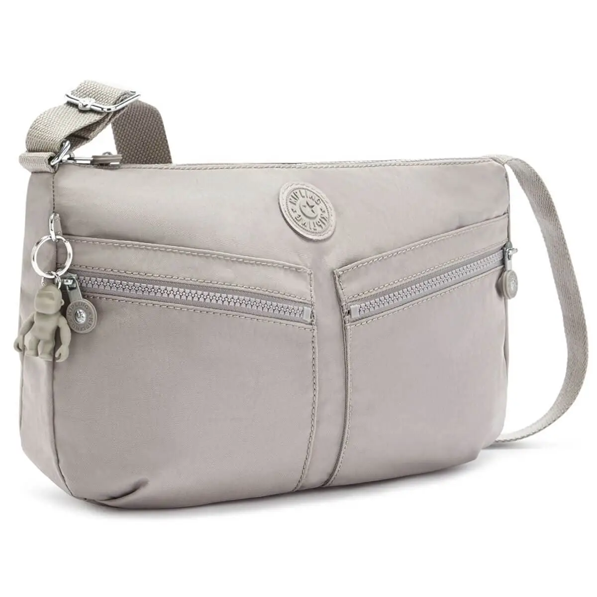 Женская сумка кросс-боди Kipling K0214489L Izellah Across Body Grey Gris