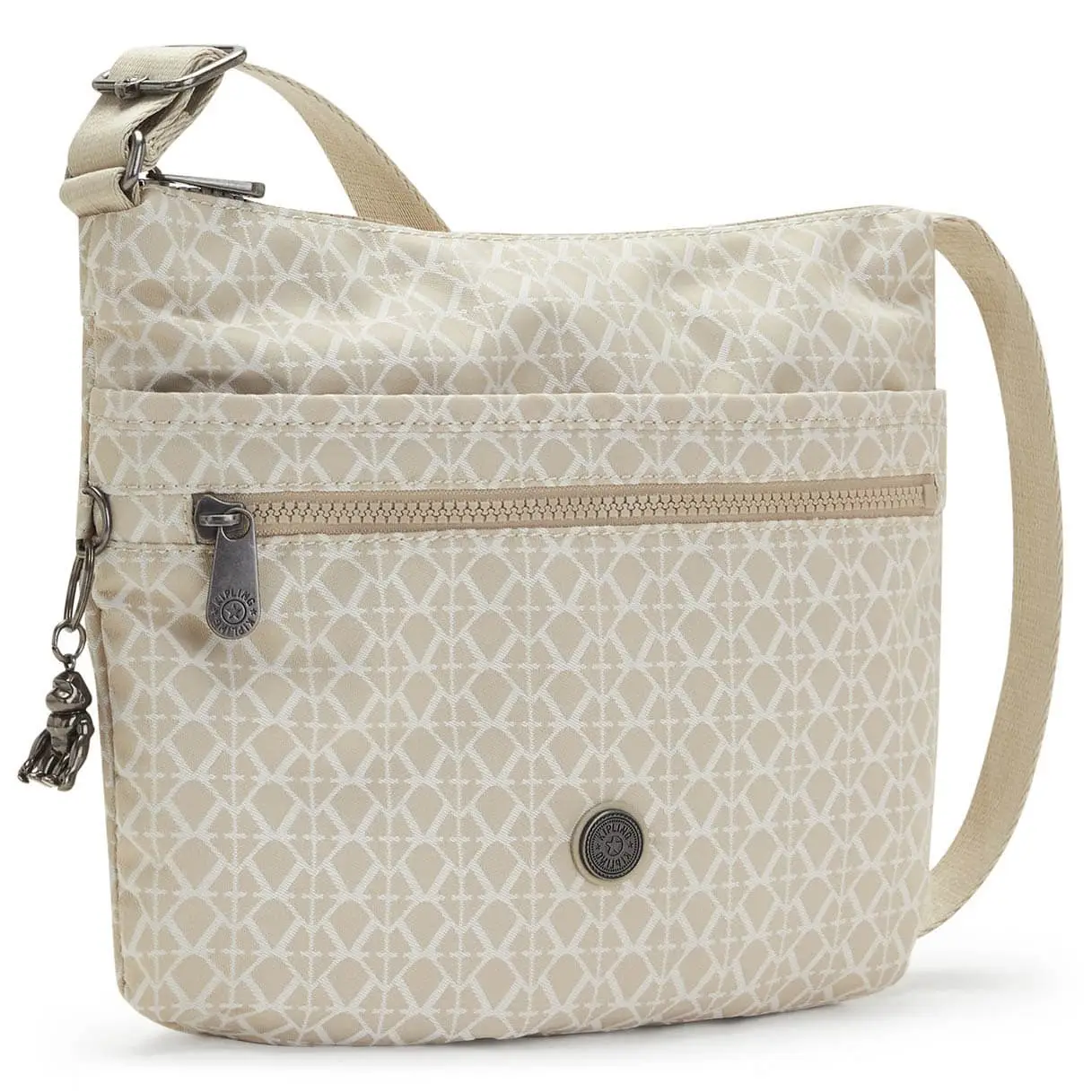 Женская сумка через плечо Kipling KI2520R63 Arto Shoulder Bag Across Body Signature Beige