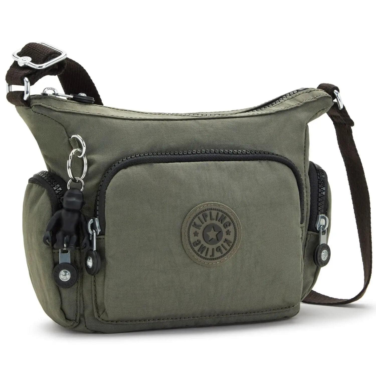 Женская сумка кросс-боди Kipling KI305788D Gabbie Mini Crossbody Bag Green Moss