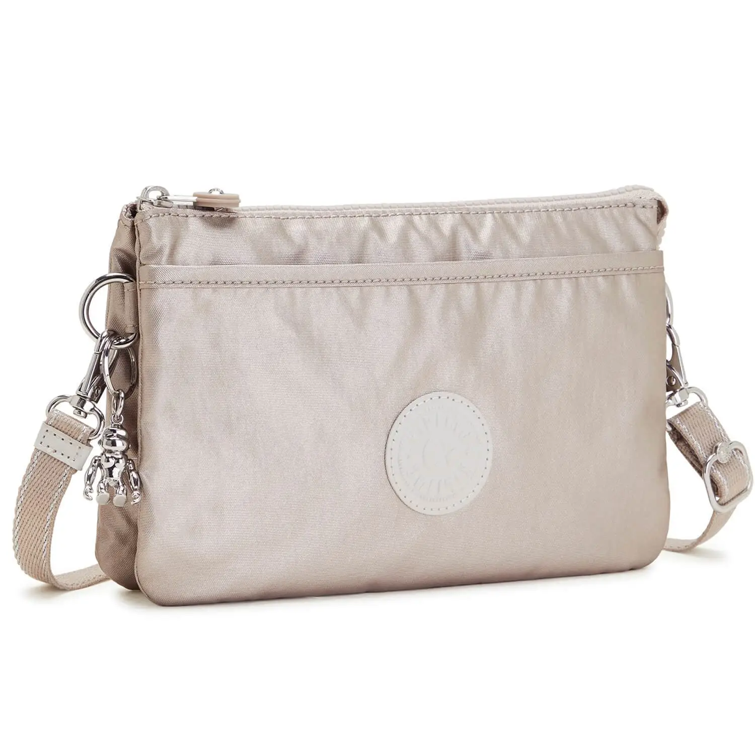 Женский клатч Kipling KI750248I Riri Small Crossbody Bag Metallic Glow