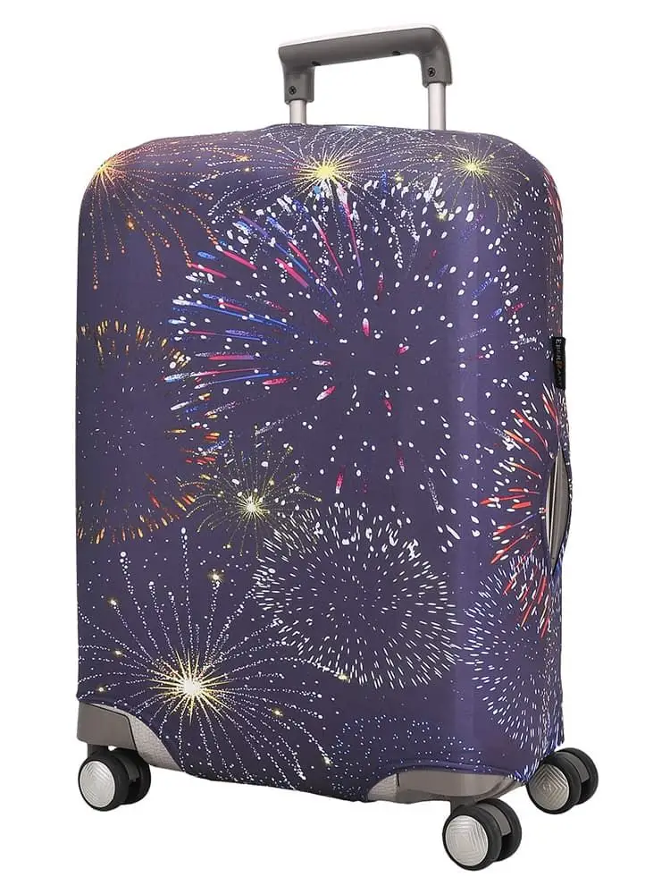 Чехол на большой чемодан Eberhart EBH386-L Fireworks Suitcase Cover L/XL