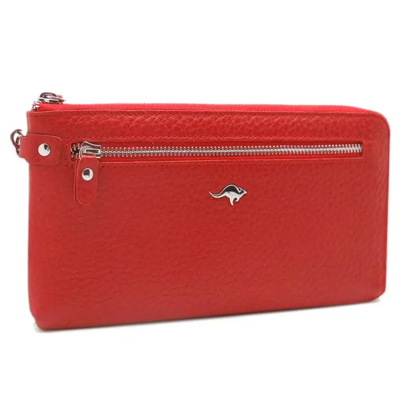 Женский кожаный кошелек-клатч Cangurione 2203 Lady Wallet