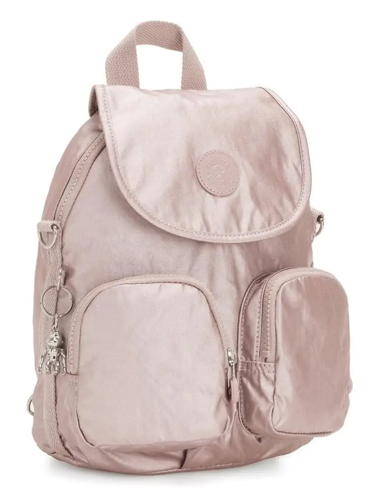 Женская сумка-рюкзак Kipling K23512G45 Firefly Up Small Backpack Metallic Rose