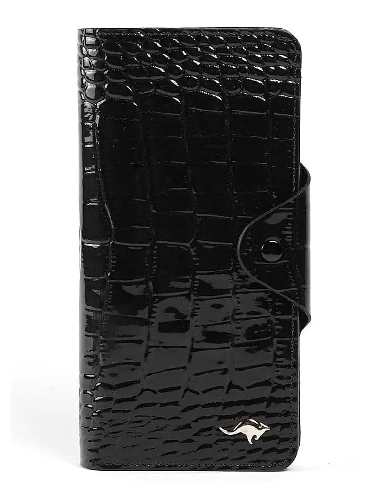 Женский кожаный кошелек Cangurione 2103 Croco Lady Wallet