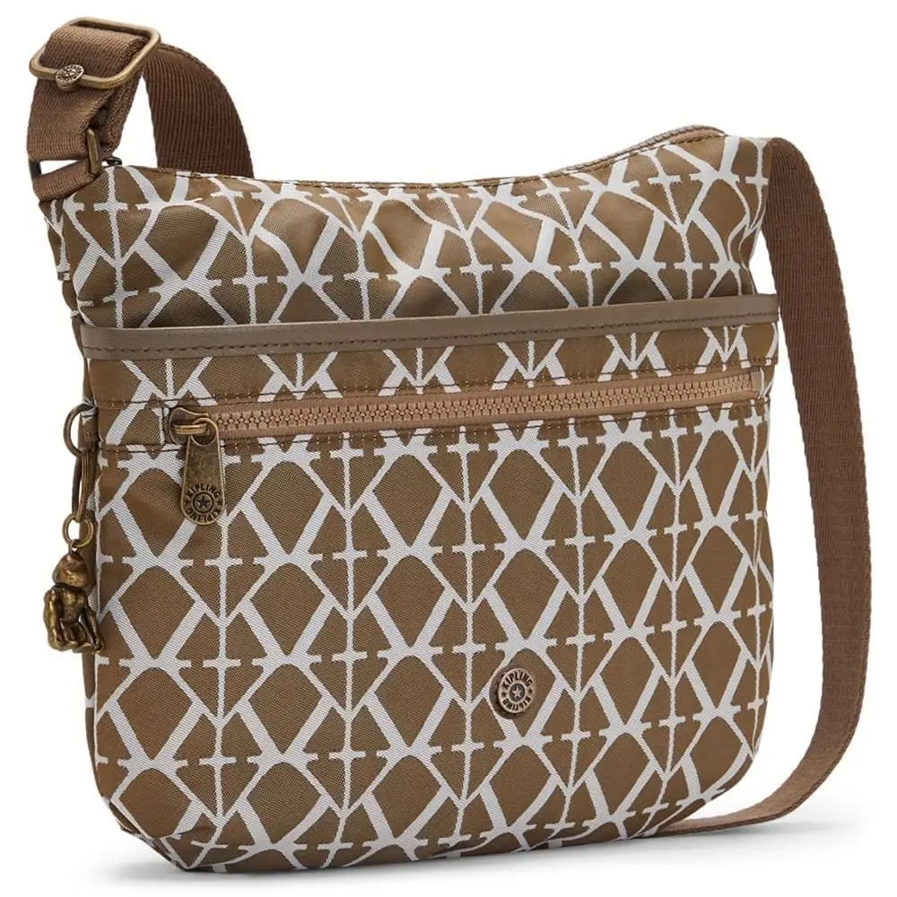 Женская сумка Kipling KI2520L57 Arto S Small Crossbody Bag Signature Brown