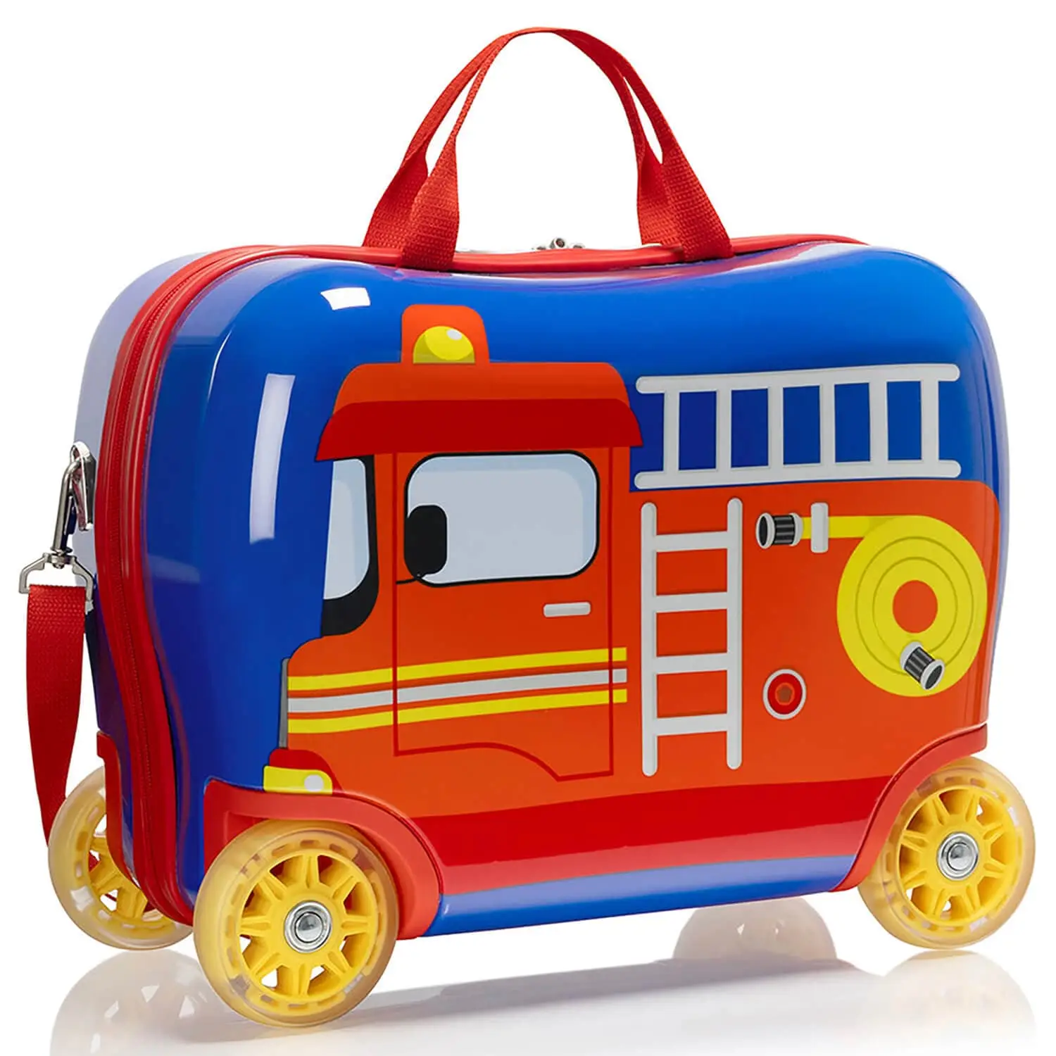Детский чемодан Heys 13152-3242-00 Fashion Ride-on Fire Truck