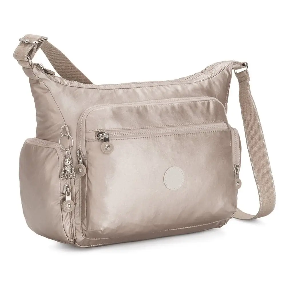 Женская сумка через плечо Kipling K2262148I Gabbie Medium Shoulder Bag Metallic Glow